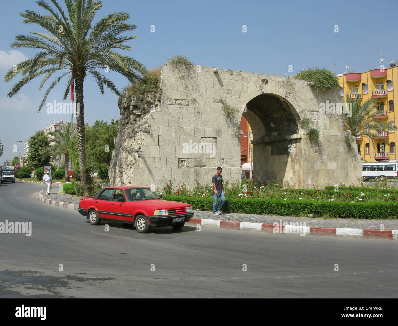 Das Tor Cleopatra auf der westlichen Seite der alten Stadt von Tarsus