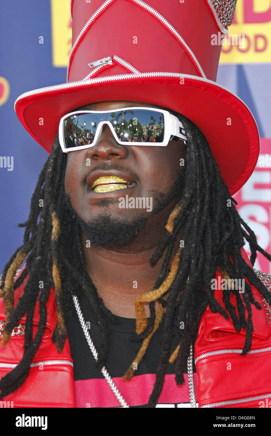 TPain kommt bei den 2008 MTV Video Music Awards in den Paramount