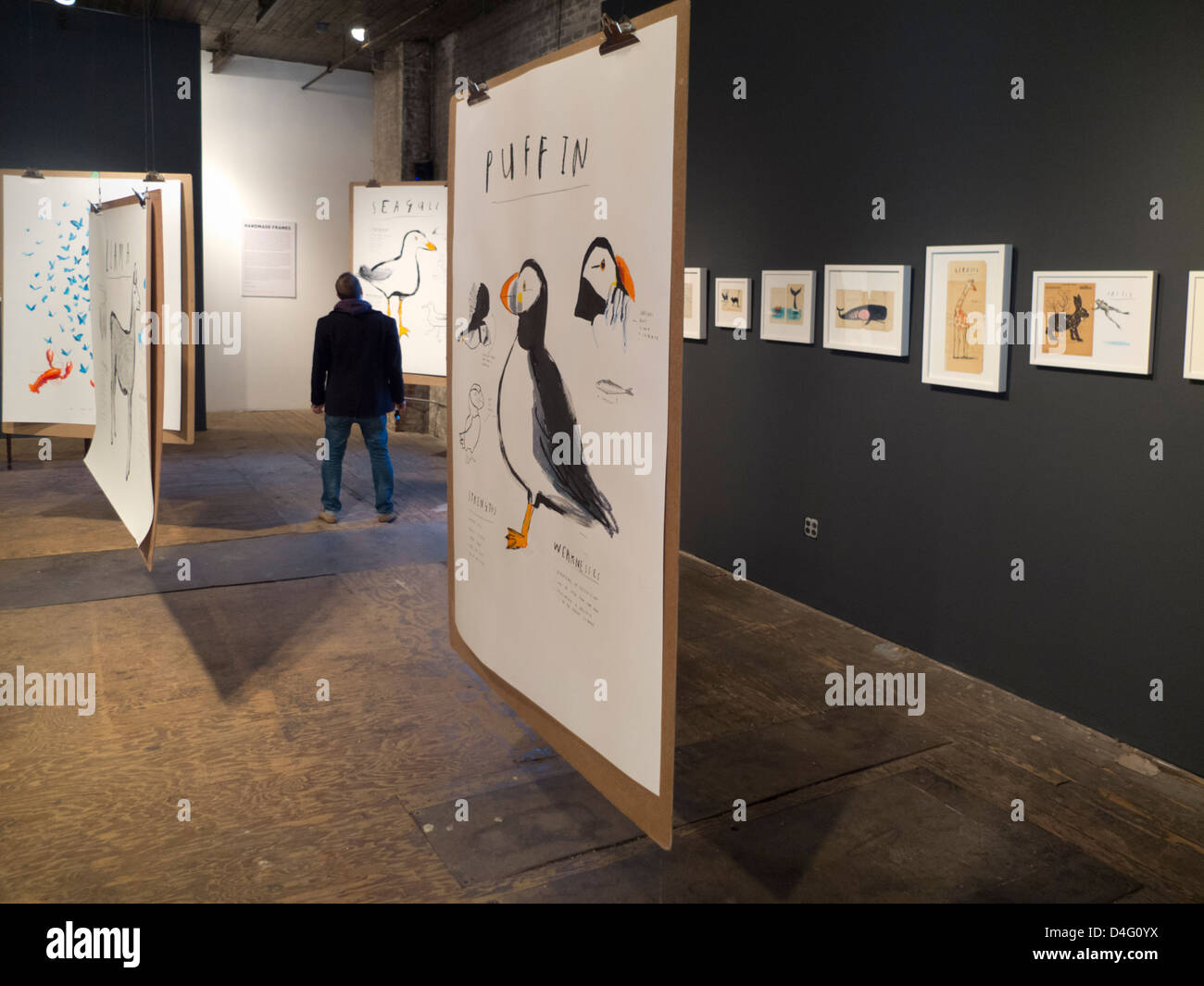 Unsichtbare Hund Kunstzentrum in Brooklyn New York City Stockfoto