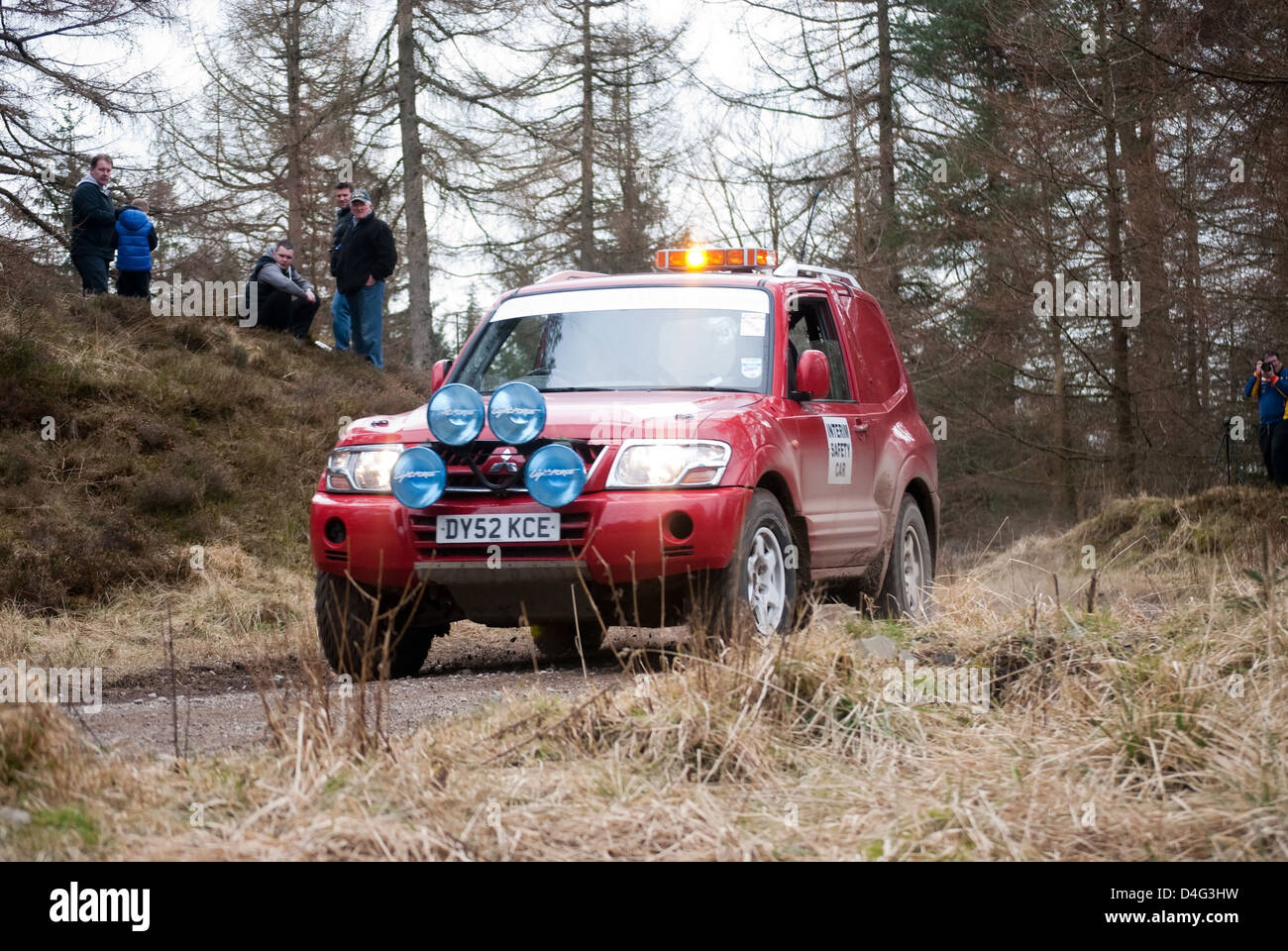Safety-Car Stockfoto