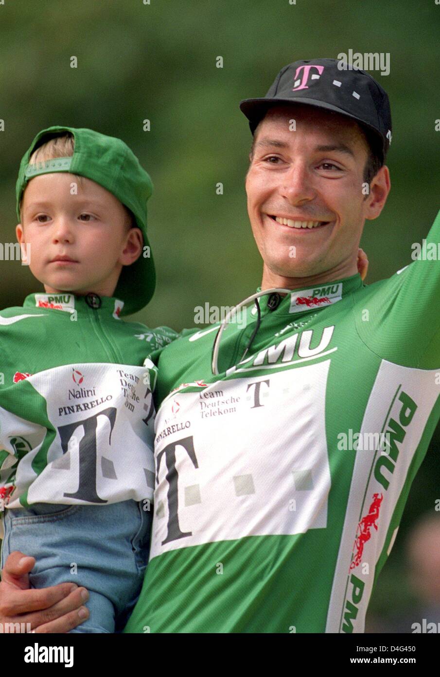 Maillot Cyclisme Tour De France 2002 T-Mobile Erik Zabel – Taille XXXL
