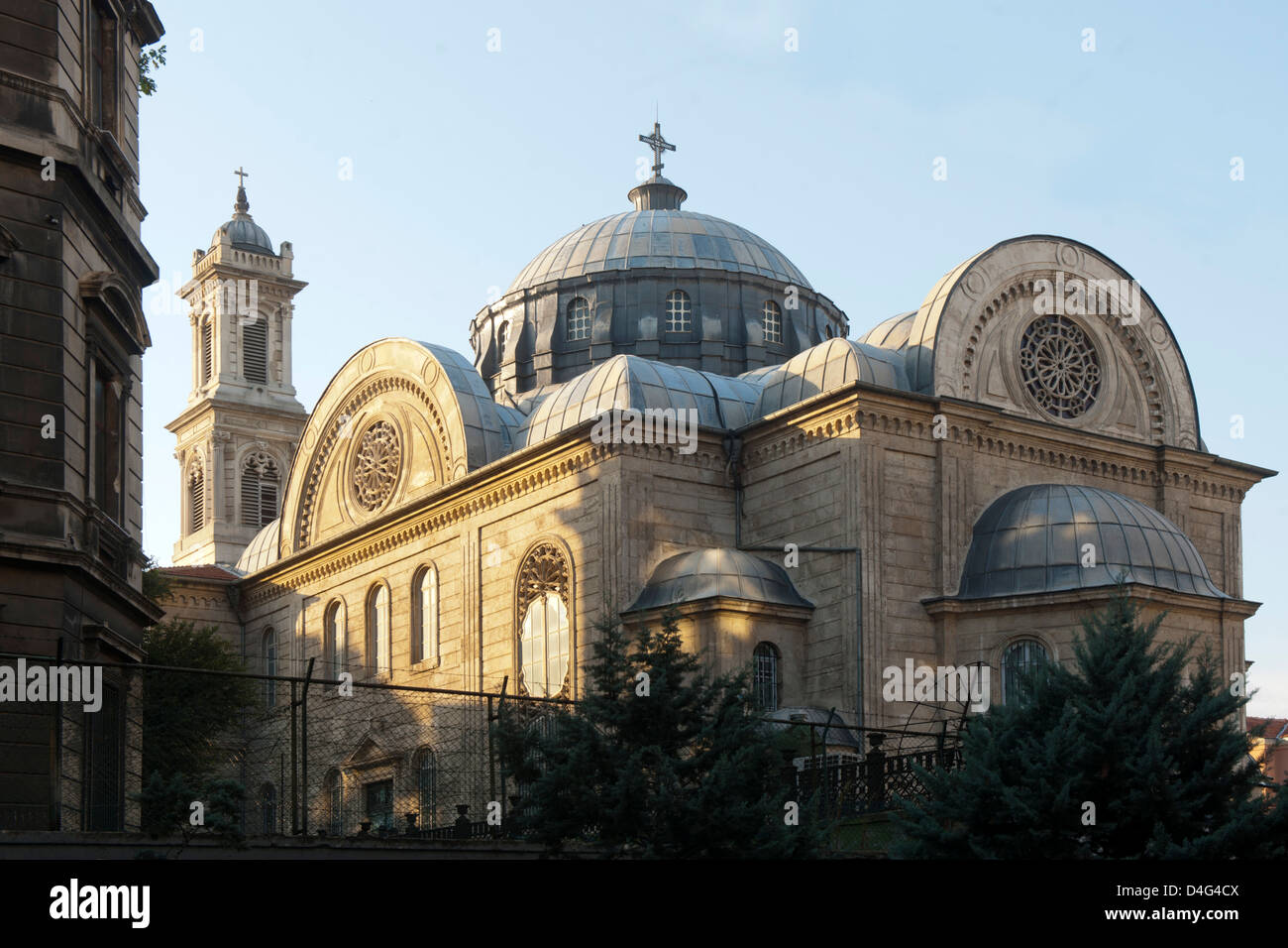 Ägypten, Istanbul Beyoglu, Griechisch-Orthodoxe Kirche Agia Triada Stockfoto