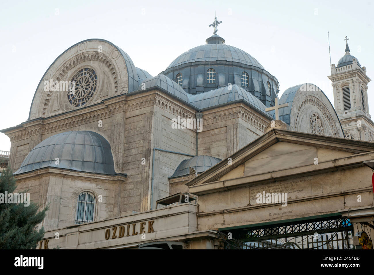 Ägypten, Istanbul Beyoglu, Griechisch-Orthodoxe Kirche Agia Triada Stockfoto