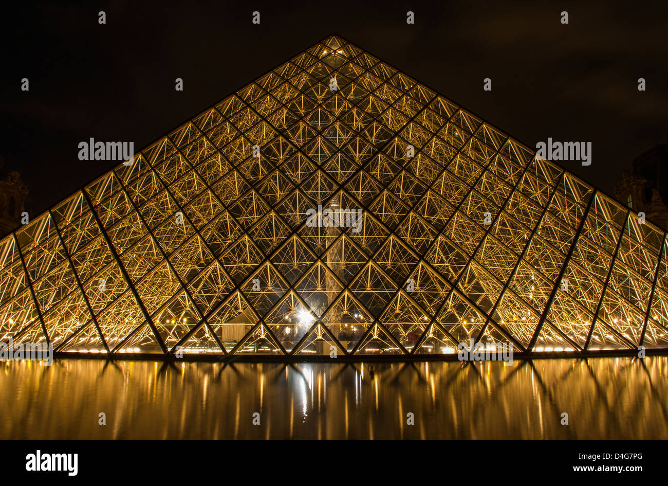 Louvre, paris Stockfoto