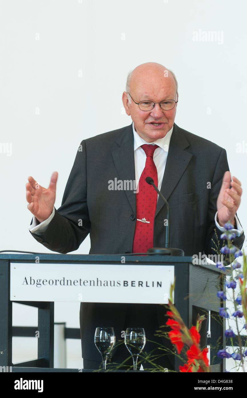 Berlin, Deutschland, Walter Momper, SPD, Präsident der Abgeordnetenkammer Stockfoto
