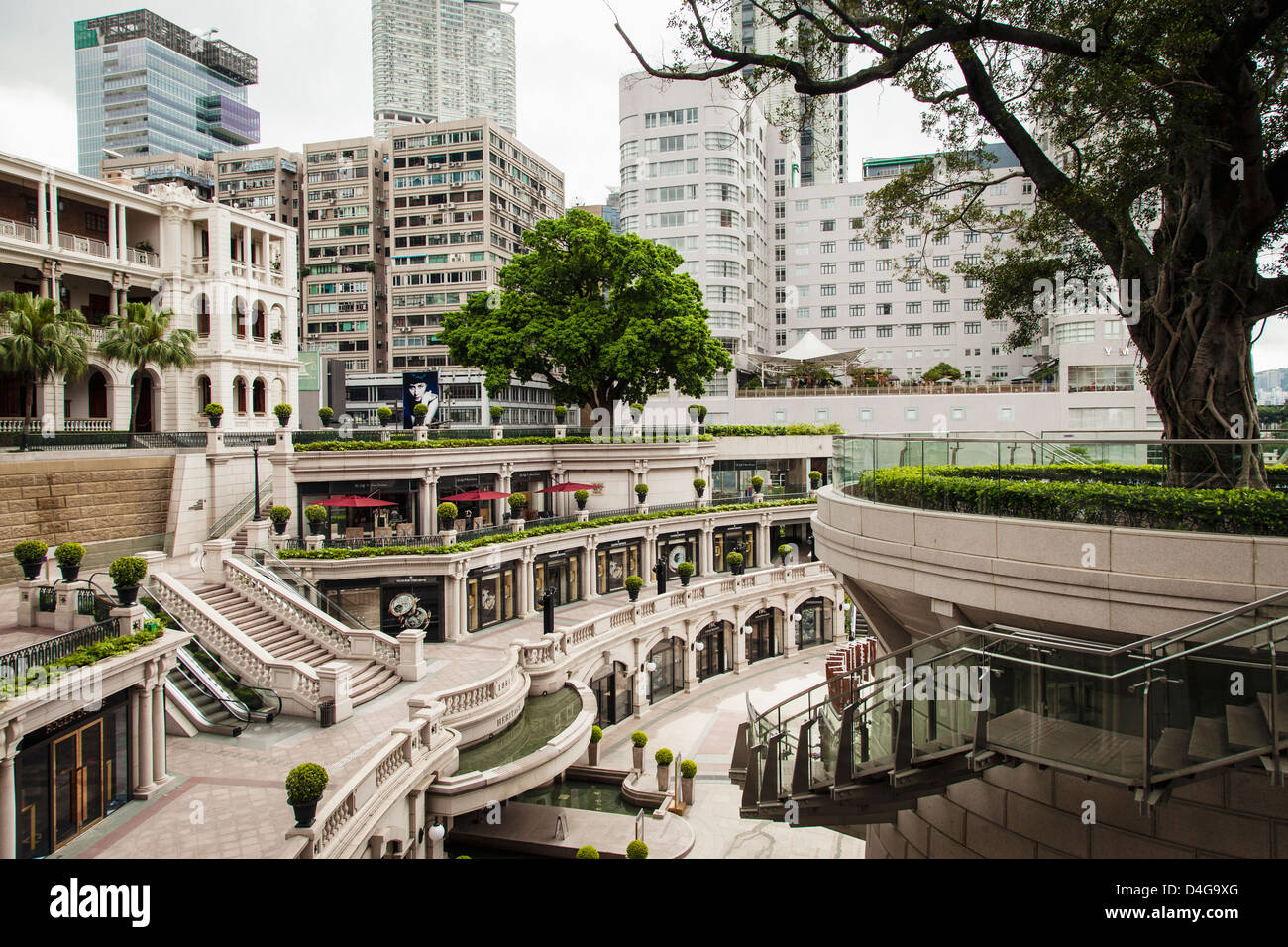 Ehemalige Marine Polizei Hauptquartier zusammengesetzten & 1881 Heritage Shopping Plaza Stockfoto Ehemalige Marine Polizei Hauptquartier zusammengesetzten & 1881 Heritage Shopping Plaza Stockfoto