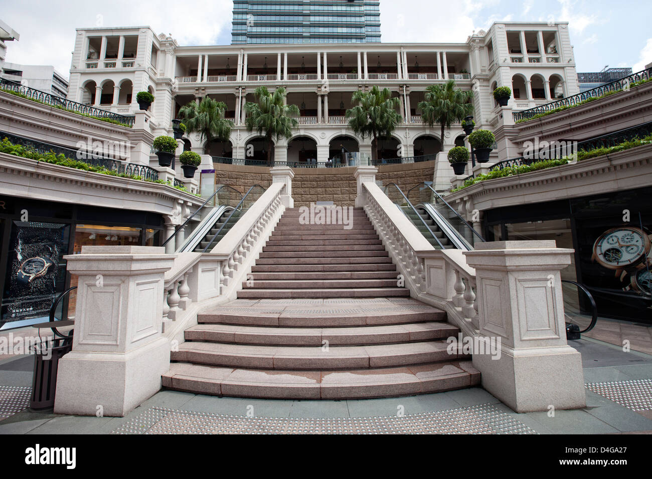 Ehemalige Marine Polizei Hauptquartier zusammengesetzten & 1881 Heritage Shopping Plaza Stockfoto Ehemalige Marine Polizei Hauptquartier zusammengesetzten & 1881 Heritage Shopping Plaza Stockfoto