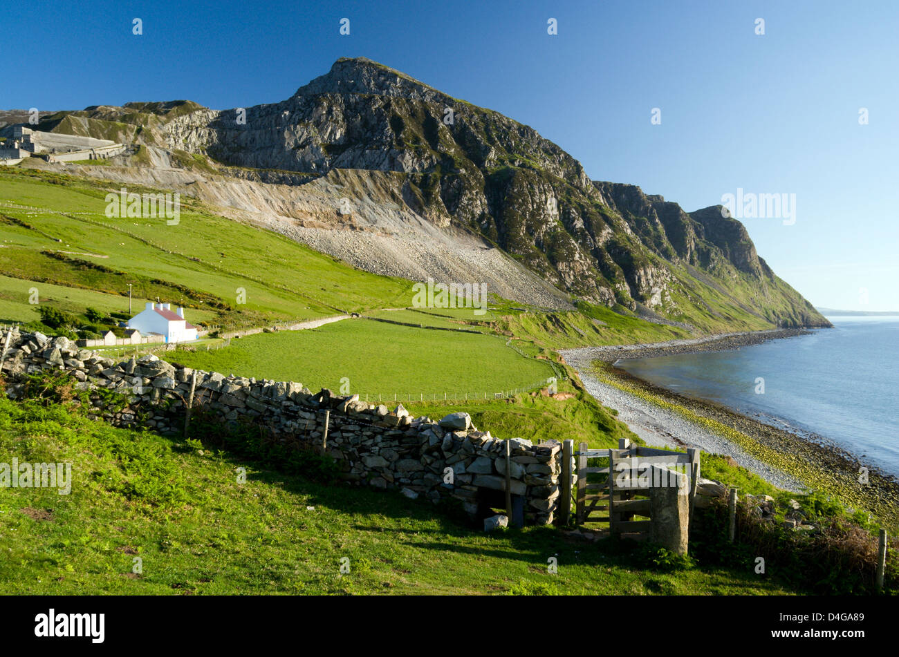 Yr eIFL.NET Berge von Trefor, Lleyn-Halbinsel, Caernarfon, Gwynedd, Nordwales. Stockfoto