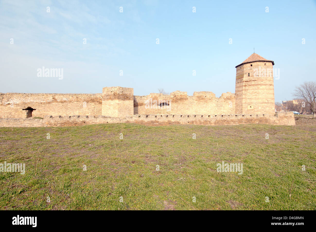 Festung Akkerman (weißer Felsen, weiße Festung), Belgorod-Dnestrovskiy, Ukraine, Osteuropa Stockfoto