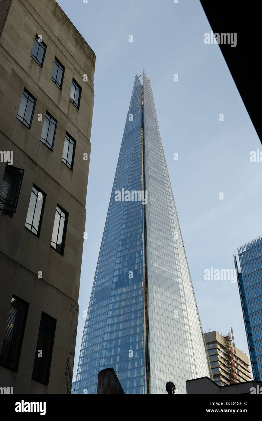 Der Wolkenkratzer Shard London UK Stockfoto