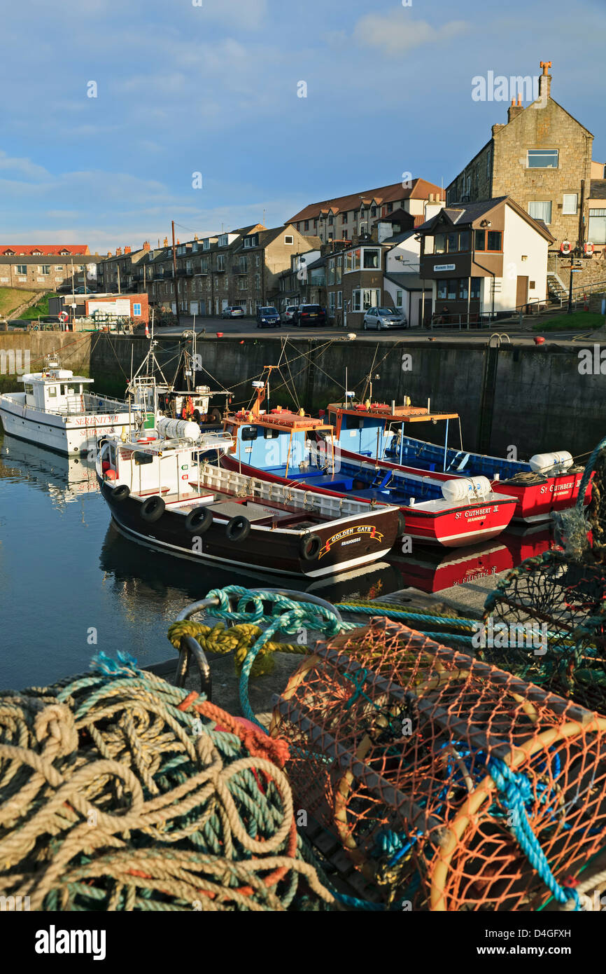 Boote im Hafen, gemeinsame, England, Vereinigtes Königreich Stockfoto