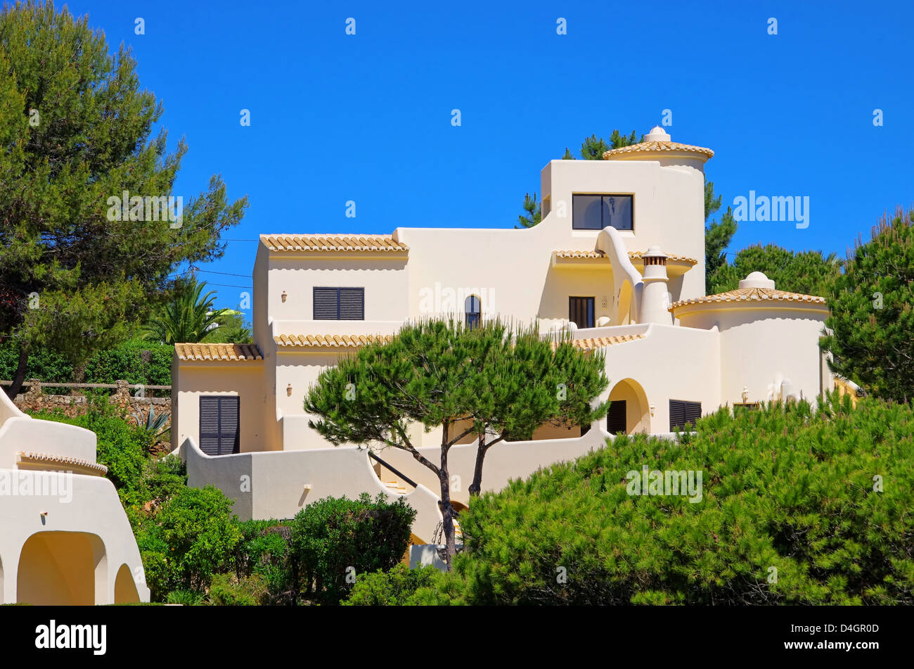 Haus Mediterran - Haus mediterrane 01 Stockfoto