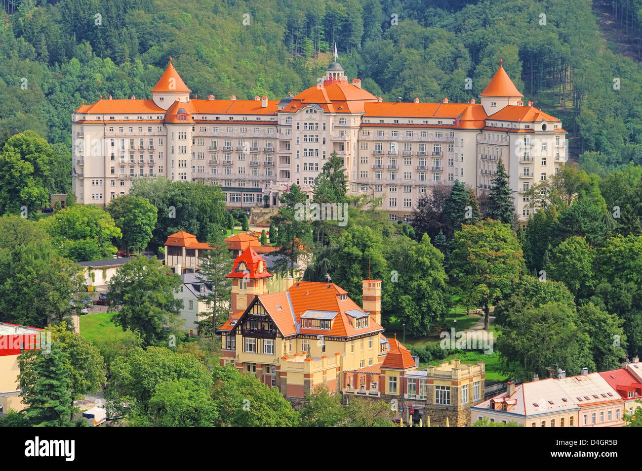 Karlovy Vary Hotel Imperial 02 Stockfoto