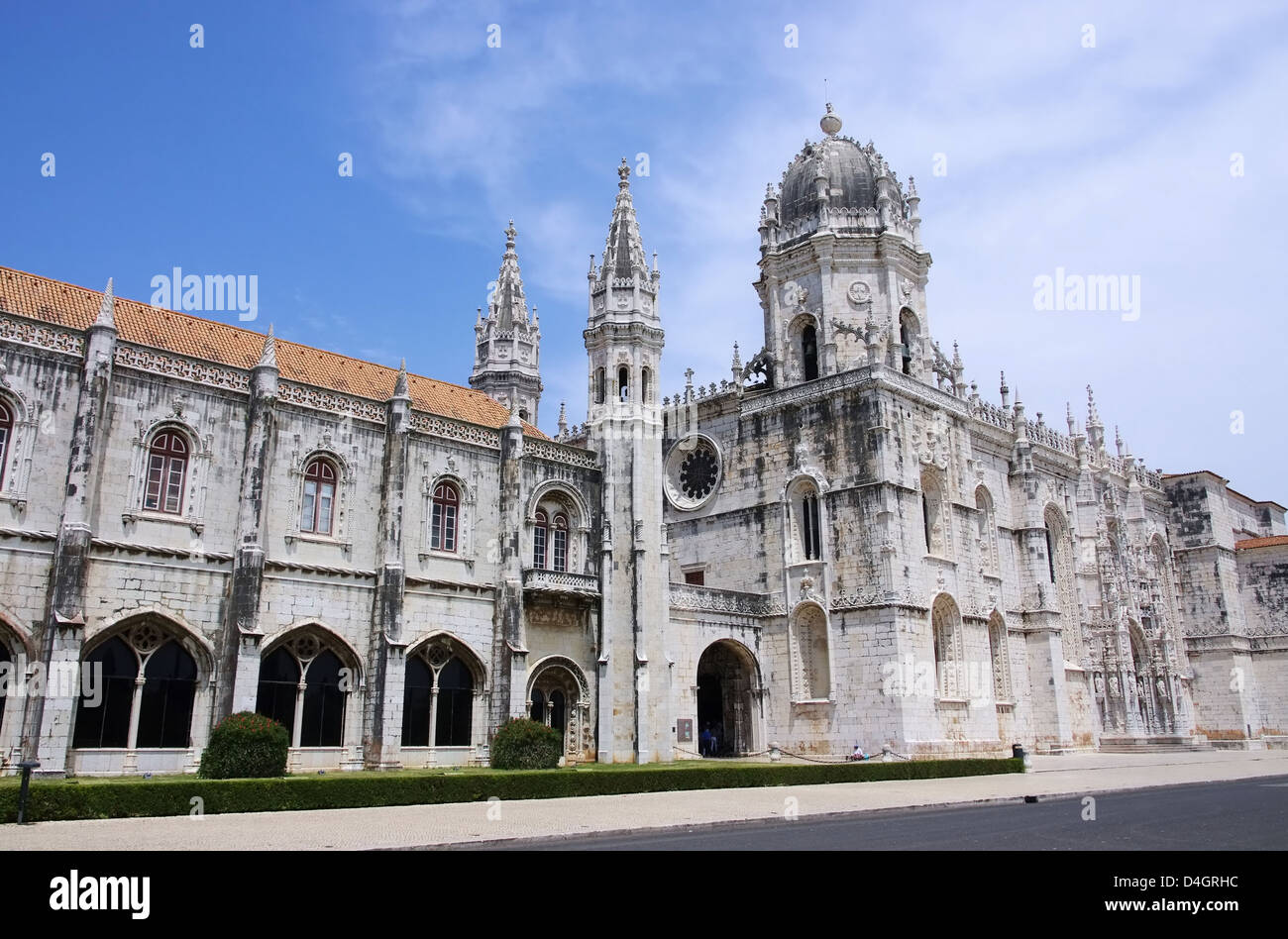 Lissabon-Hieronymus-Kloster - Lissabon Jeronimos Kloster 09 Stockfoto