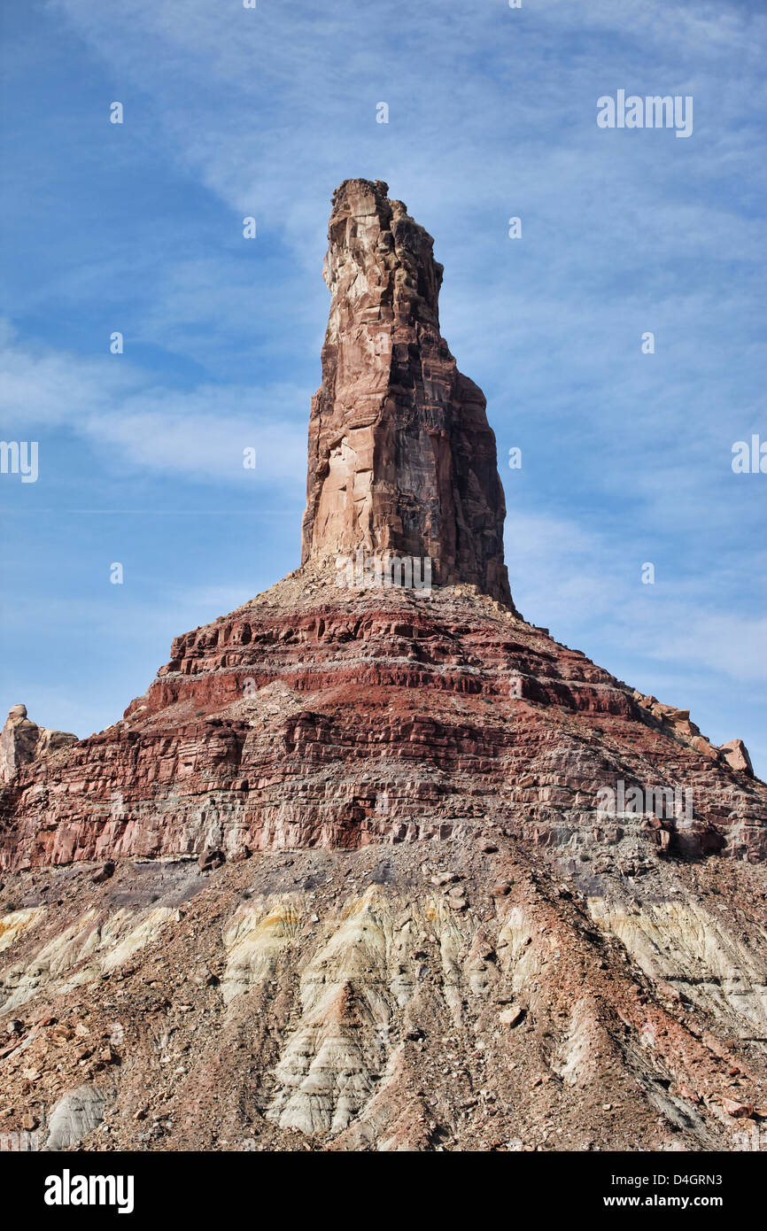 Turm in San Rafael Wüste Utah 0354.jpg Stockfoto