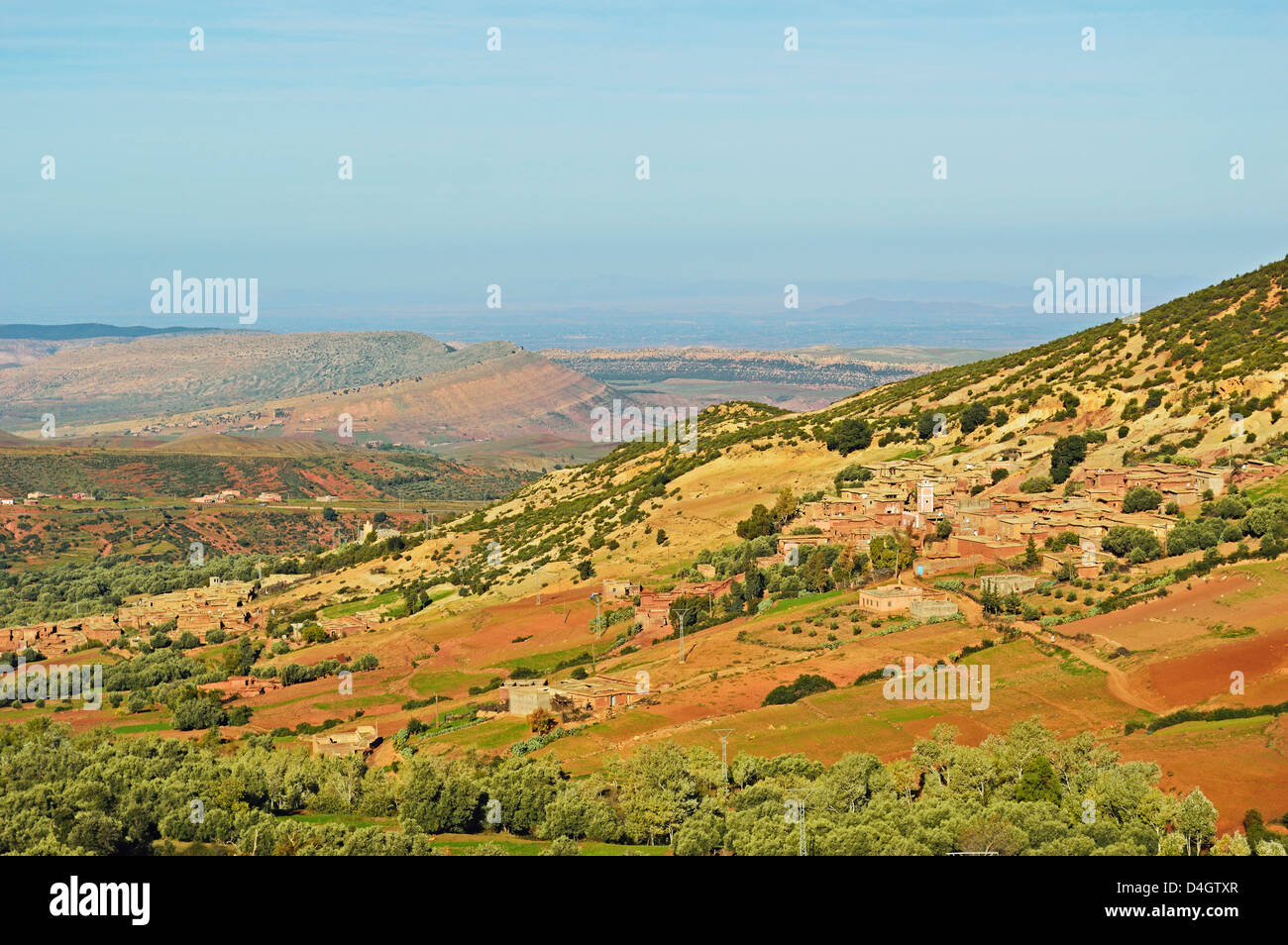 Tizi n'Tichka übergeben, hoher Atlas, Marokko, Nordafrika Stockfoto