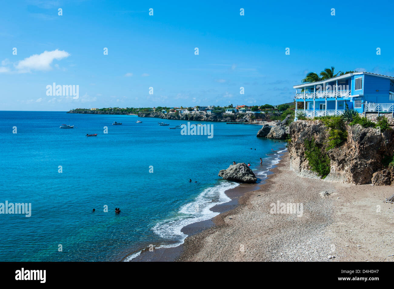 Playa Kalki, Curacao, ABC-Inseln, Niederländische Antillen, Caribbean Stockfoto