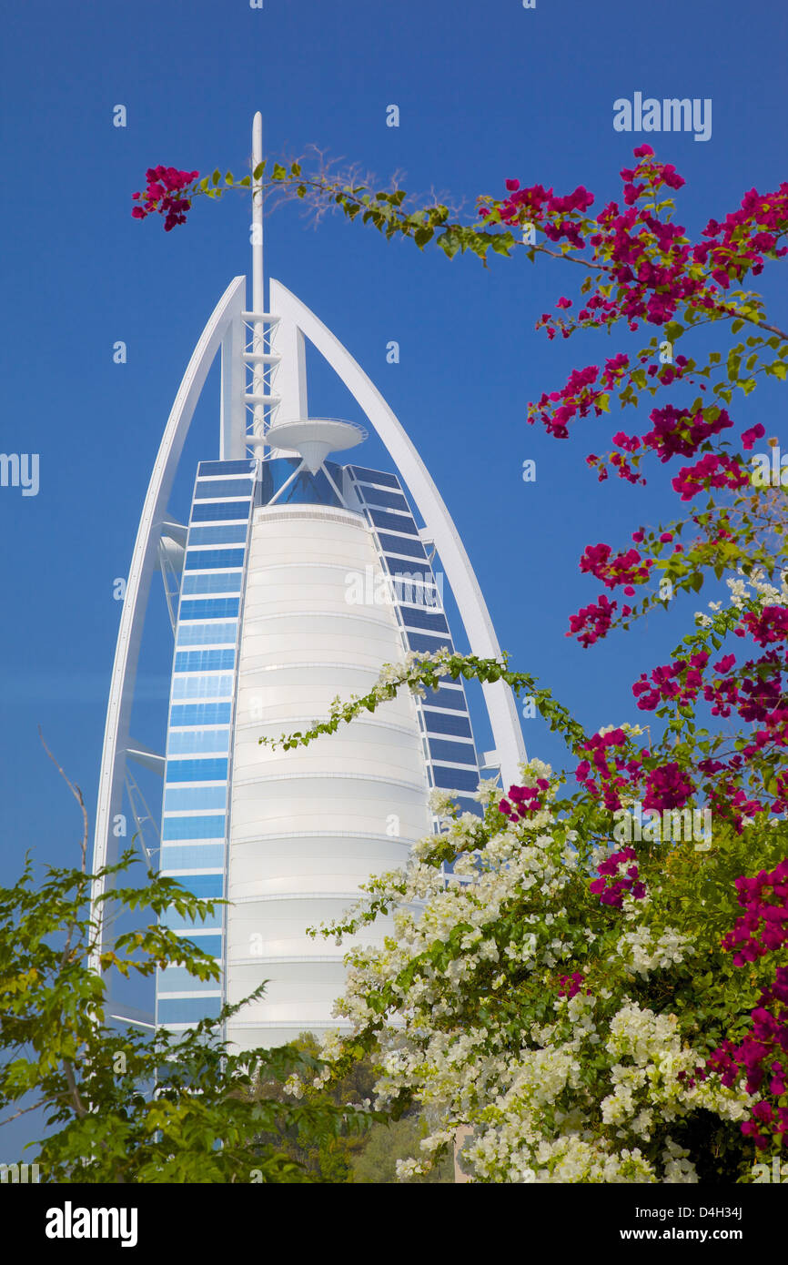 Burj Al Arab, Dubai, Vereinigte Arabische Emirate, Naher Osten Stockfoto