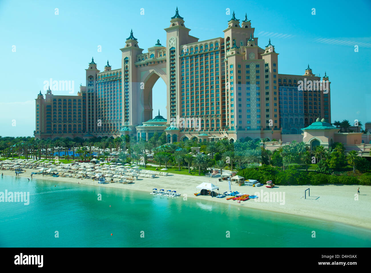 Die Palm Resort, Hotel Atlantis, Dubai, Vereinigte Arabische Emirate, Naher Osten Stockfoto
