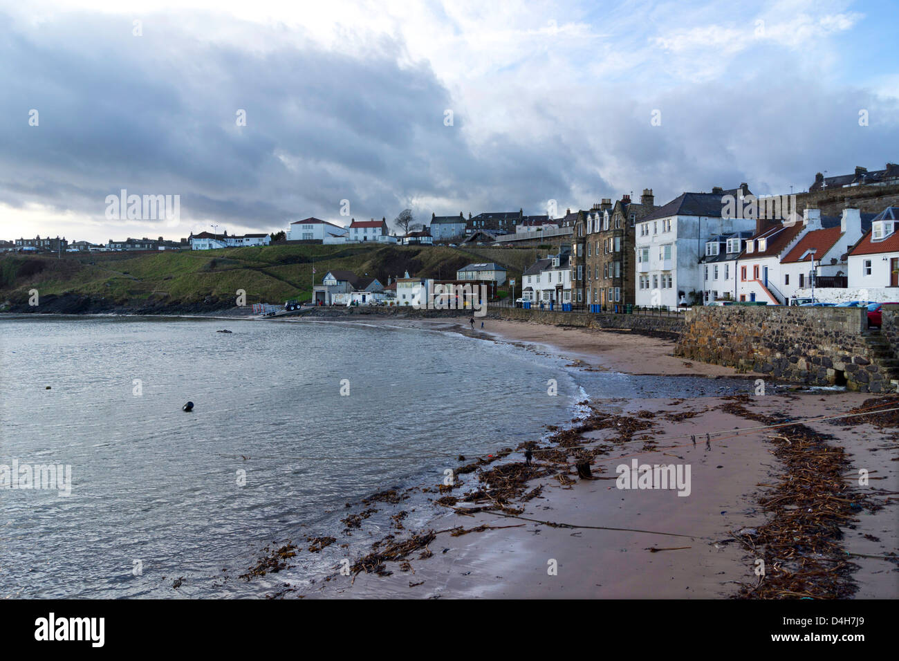 Der Strand von Kinghorn, Fife, Schottland Stockfoto