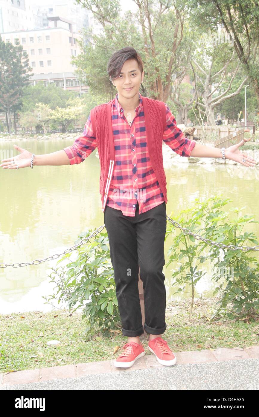 Zeigen Sie, dass Lo am Mittwoch, 13. März 2013 Handelstätigkeit in Taipei, Taiwan, China besuchte. Stockfoto