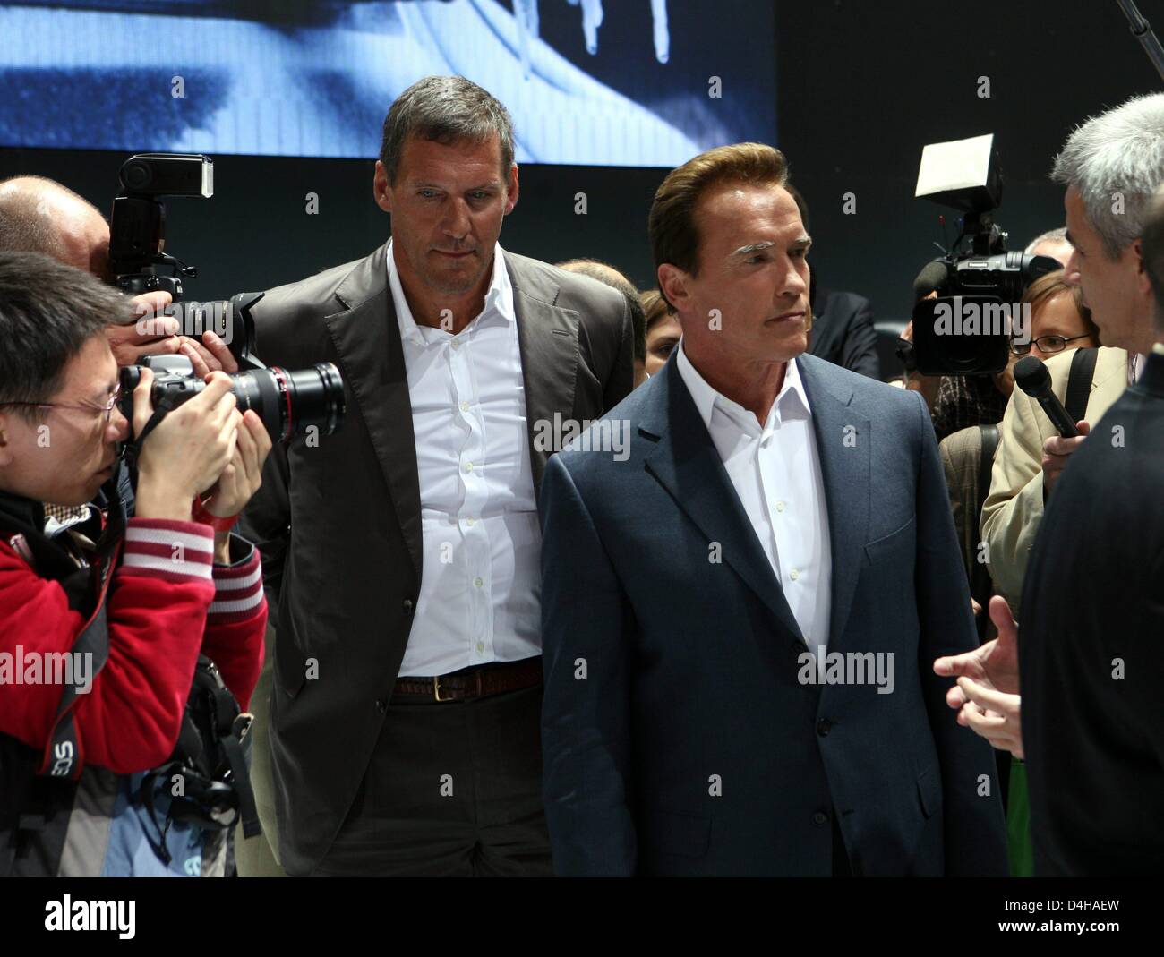arnold schwarzenegger auf die fahrrad in deutschland