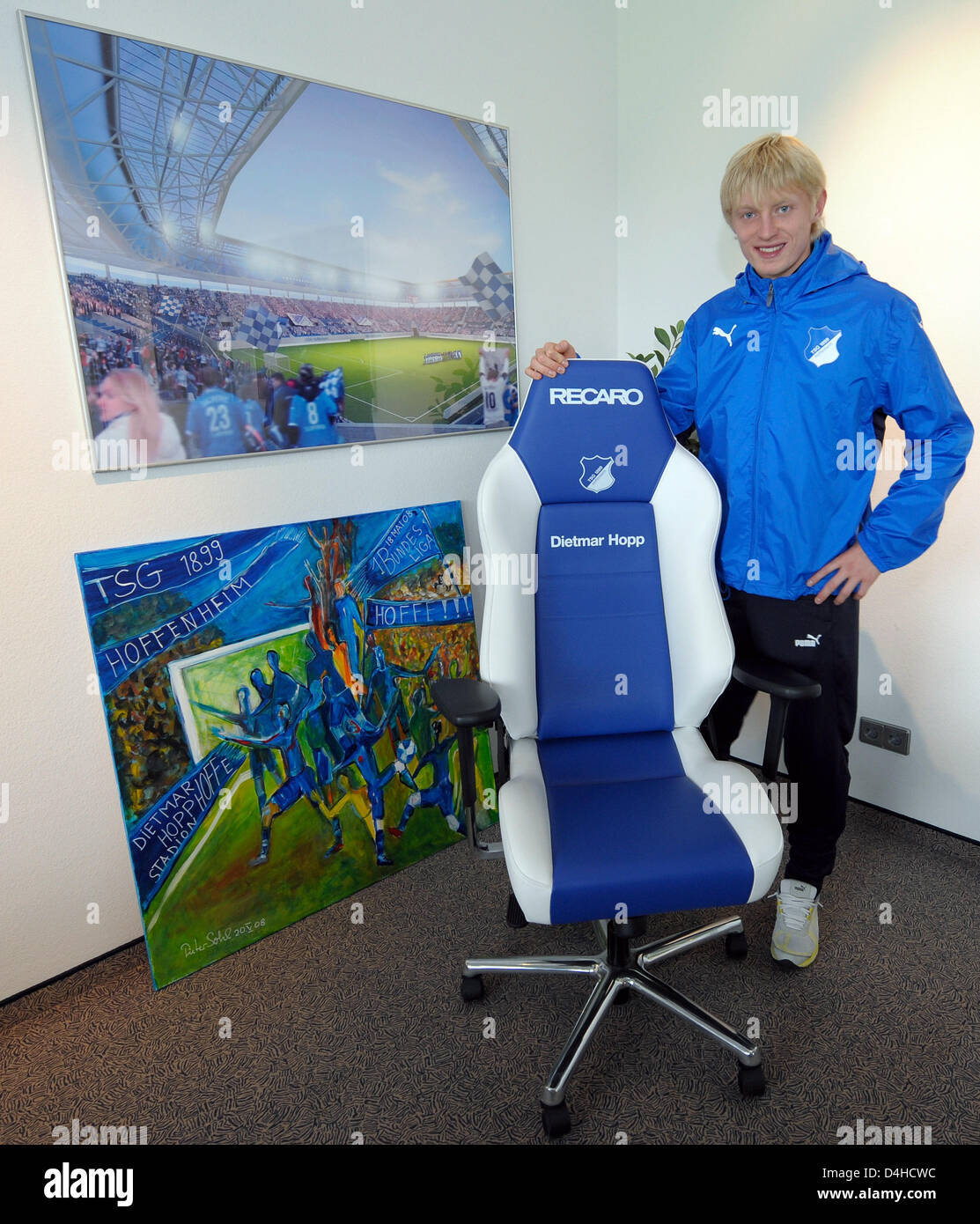 Hoffenheim S Andreas Beck Stellt In Hoffenheim Deutschland