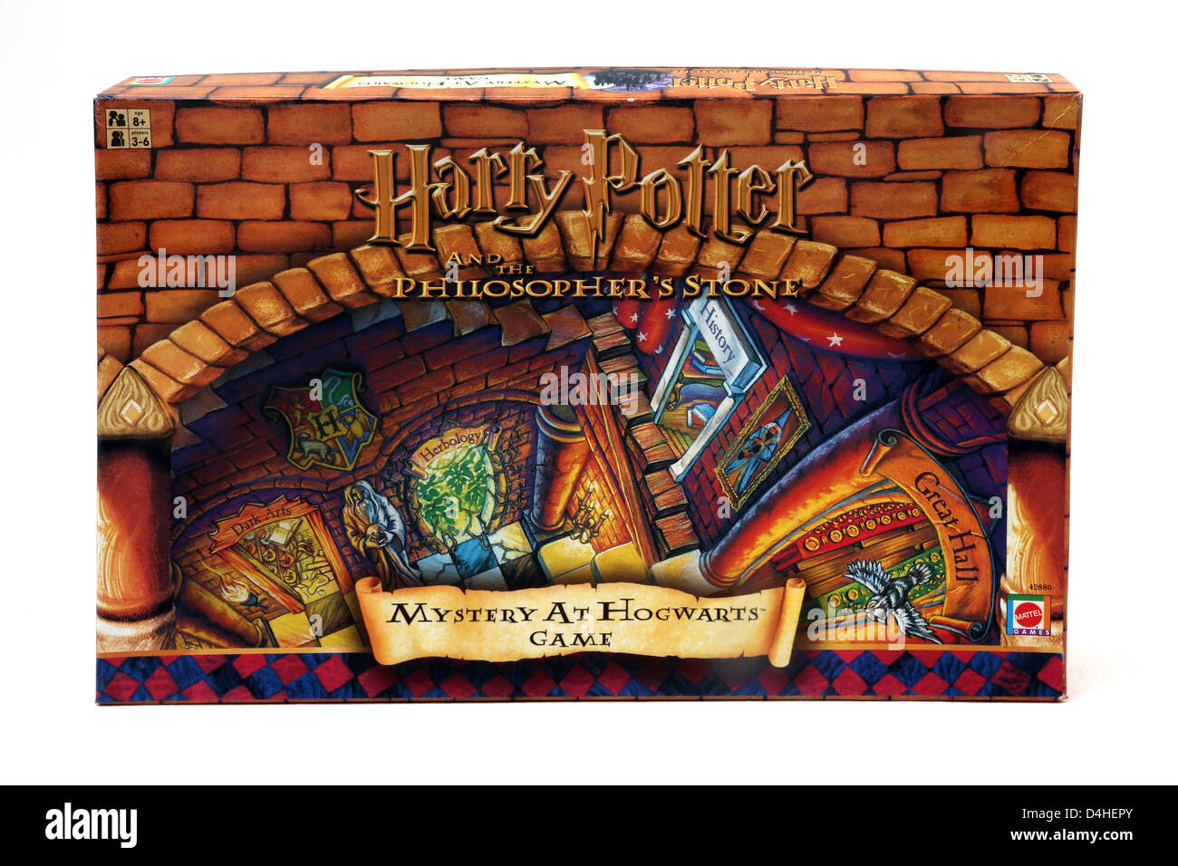 Harry Potter und der Stein der weisen Brettspiel Geheimnis in Hogwarts Stockfotografie Alamy