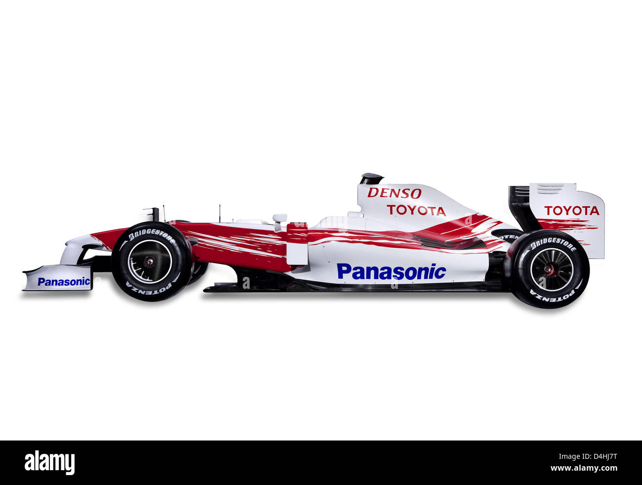 Der neue Toyota Formel1 Rennwagen TF109 für 2009 online, präsentiert wird 15. Januar 2009. Foto: PANASONIC TOYOTA RACING Stockfoto