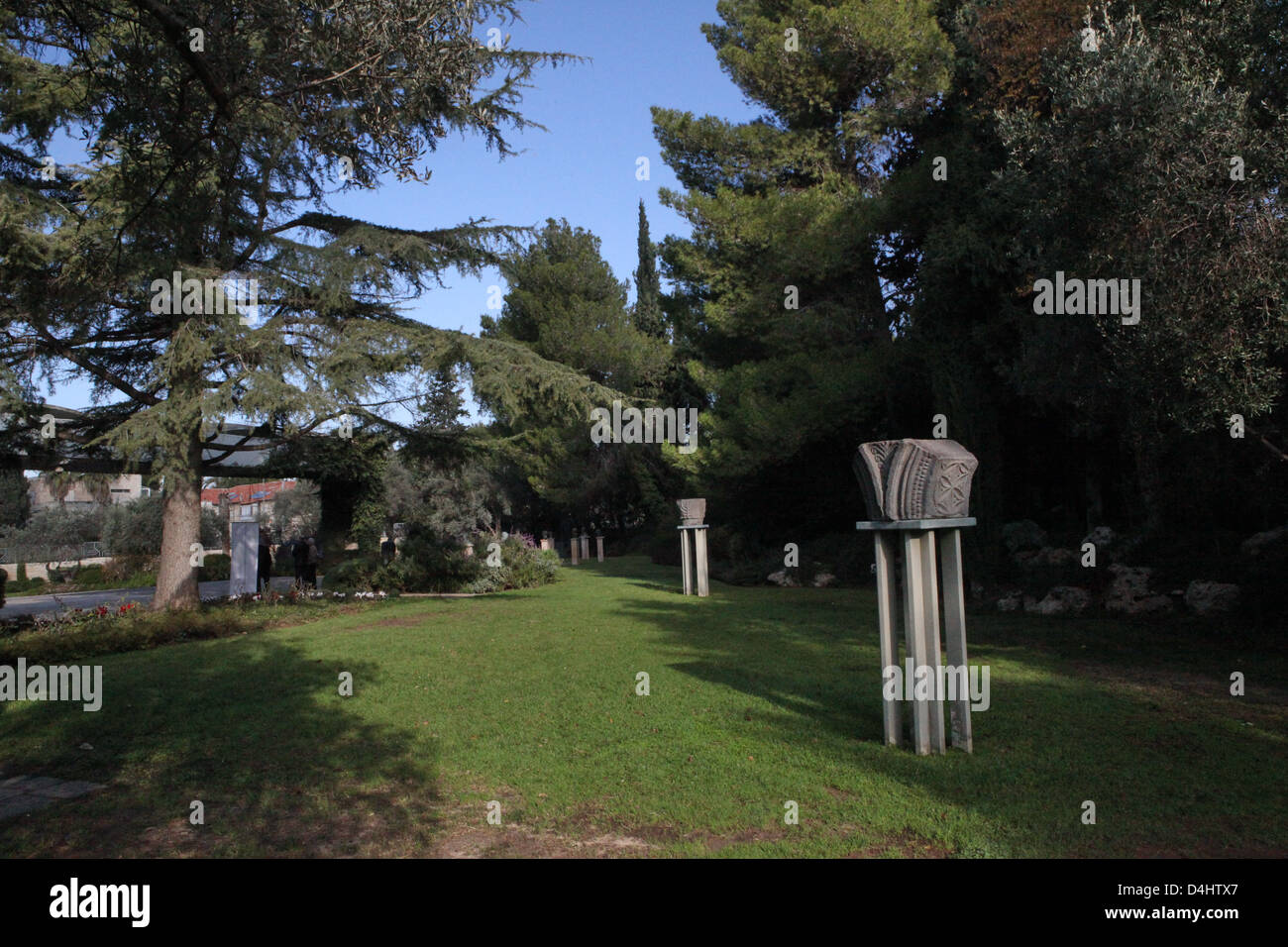 Beit HaNassi ("Haus des Präsidenten"), auch bekannt als Mishkan HaNassi (Präsidentenpalast) Stockfoto