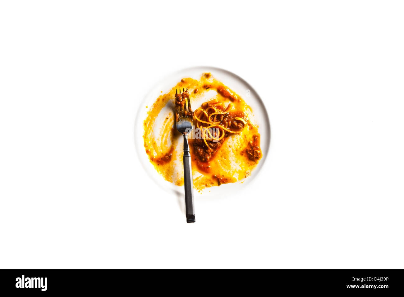 Linguine mit Thunfisch und Anchovie-sauce Stockfotografie - Alamy