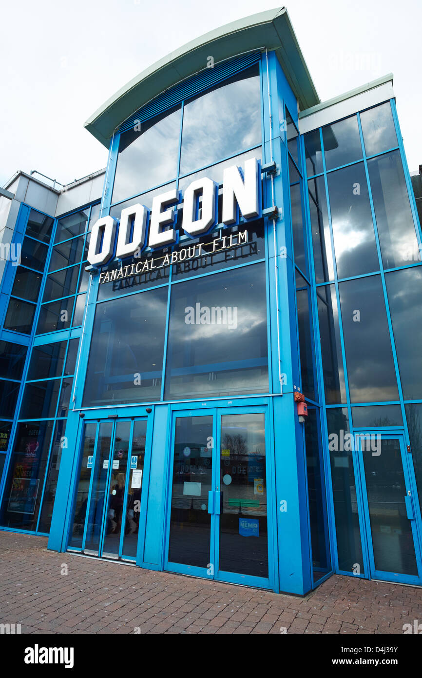 Das Odeon-Kino Brayford Waterfront Lincoln Lincolnshire England Stockfoto