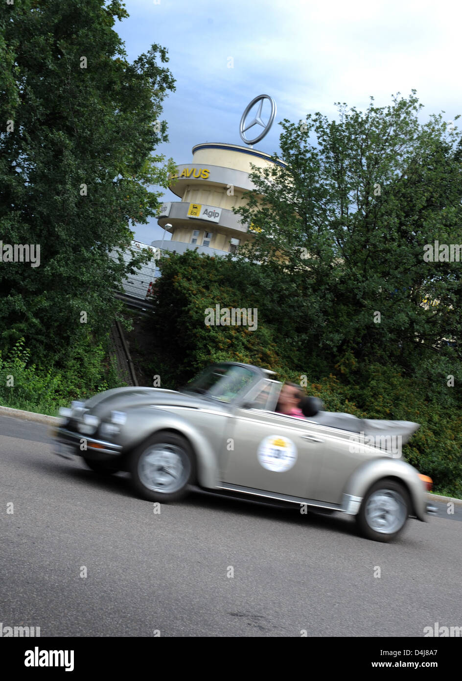 Berlin, Deutschland, Oldtimer in der ADAC Rallye Avus Classic Stockfoto