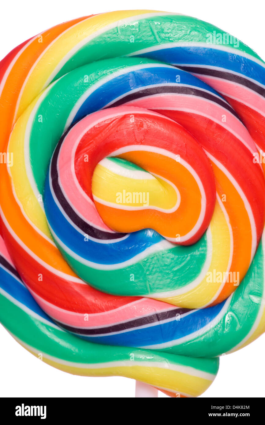 Bonbons Lolly pop abstrakten Hintergrund Stockfoto