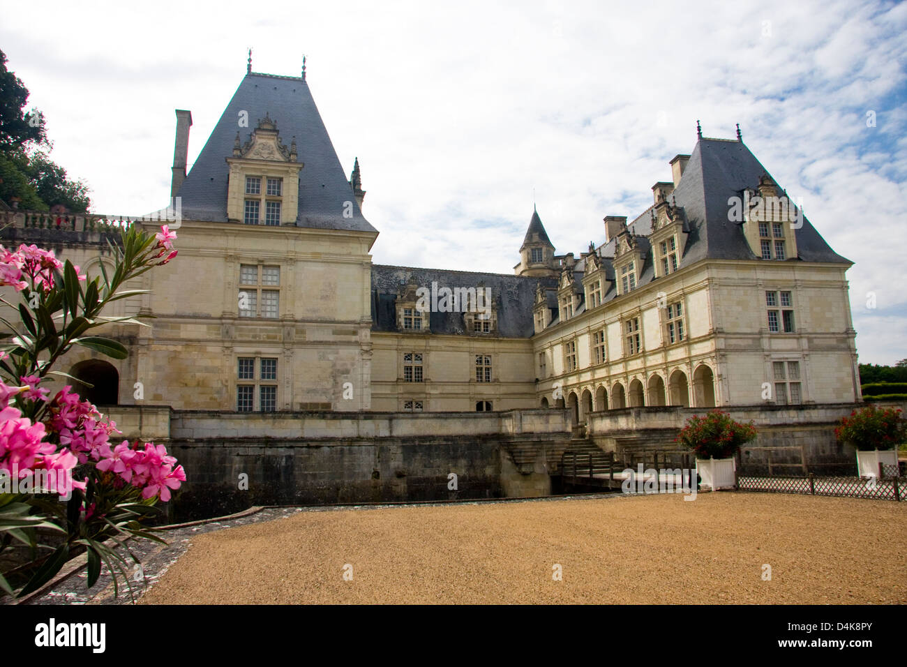 Chateau de Villandry, Indre-et-Loire, Frankreich Stockfoto