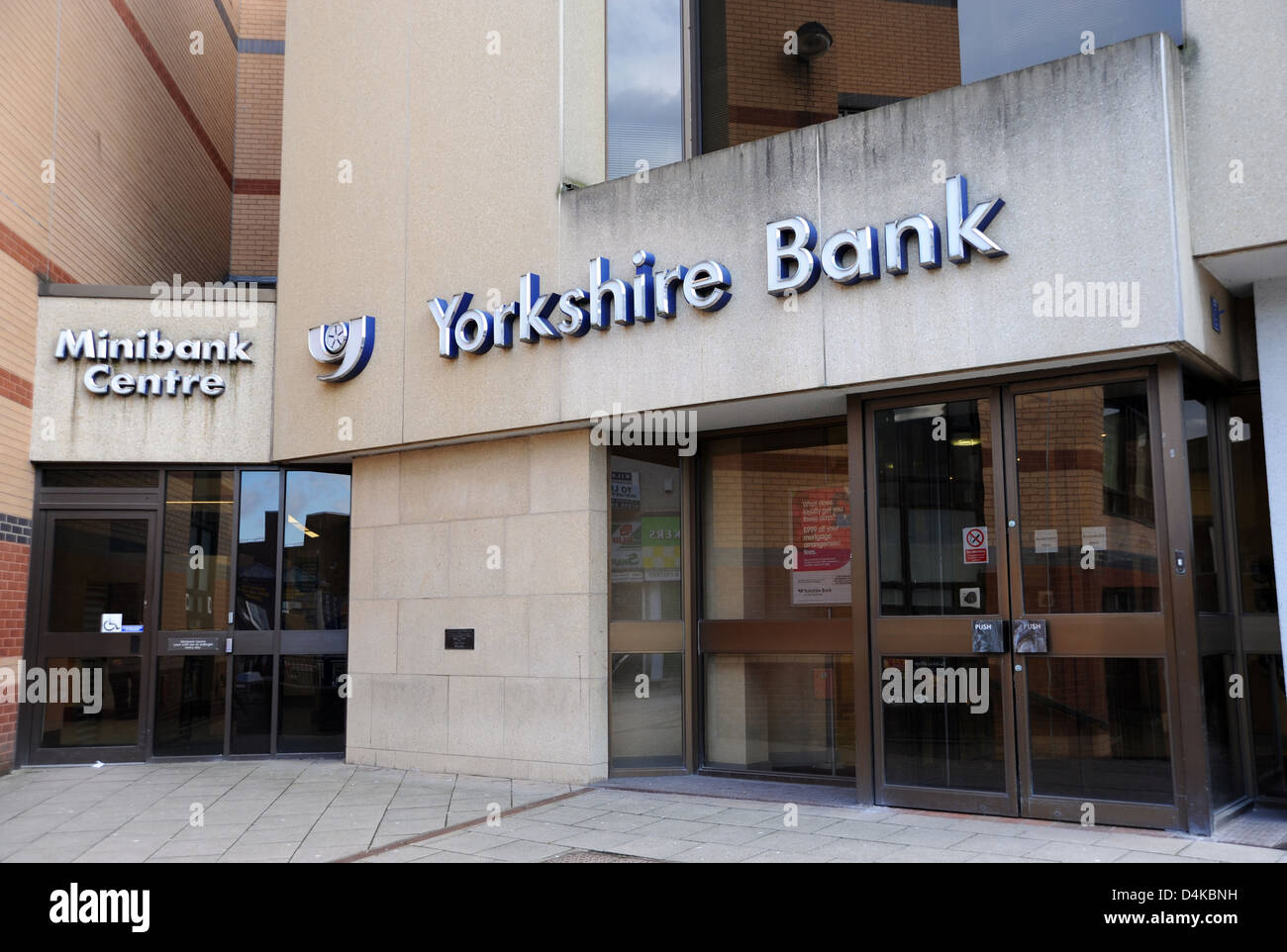 Yorkshire Bank in Barnsley Stadtzentrum Yorkshire UK Stockfoto