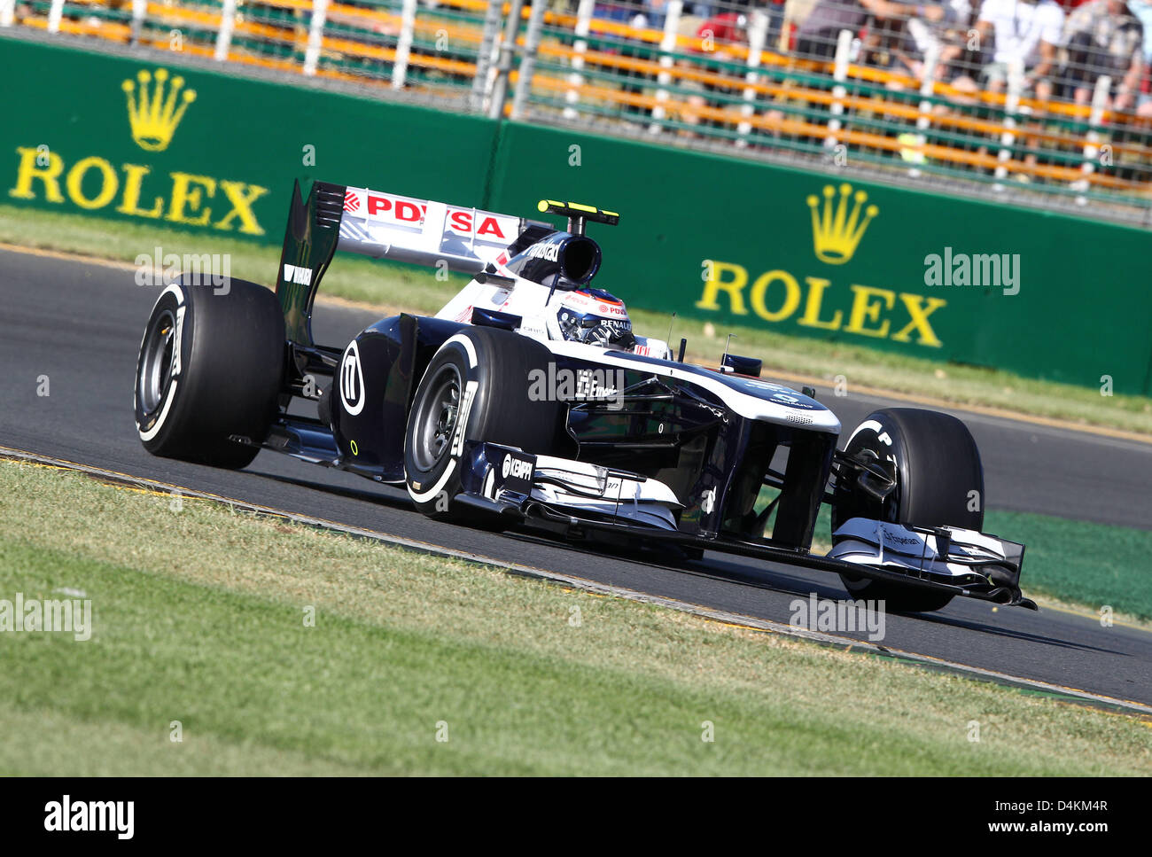 Melbourne, Australien. 15. März 2013. Formel 1 australischen Grand Prix-Praxis. Valtteri Bottas, Williams F1 Team, Foto: Mspb / Lukas Gorys/Dpa/Alamy Live-Nachrichten Stockfoto