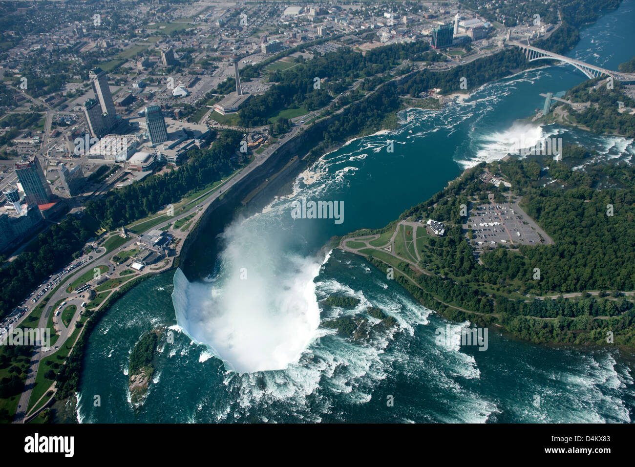 Niagara falls antenne Fotos und Bildmaterial in hoher Auflösung Alamy