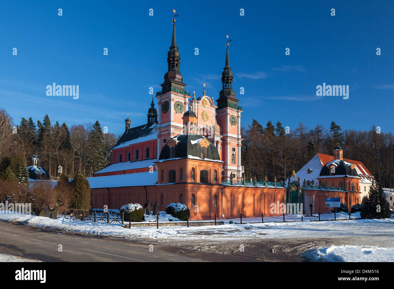 Swieta Lipka (Heilige Linde), barocke Wallfahrtskirche, Masuren Polen Stockfoto