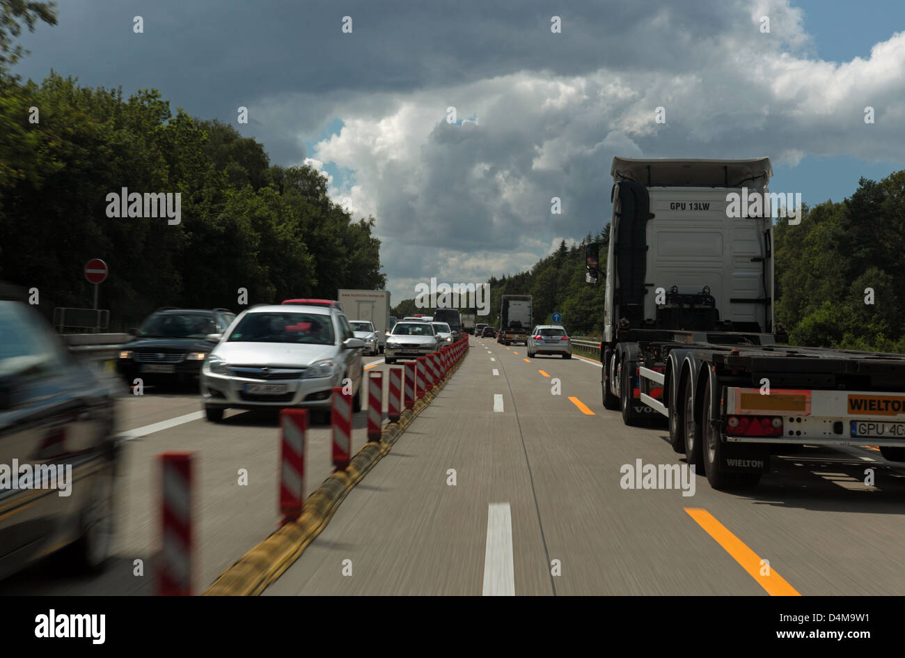 Raststtten A24 Richtung Hamburg