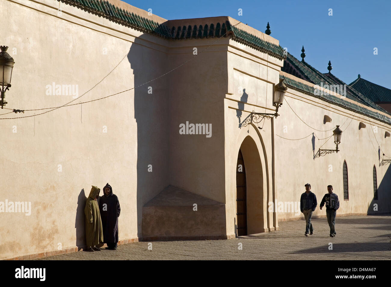 Afrika, Marokko, Marrakesch, Ali Ben Youssef Moschee Stockfoto