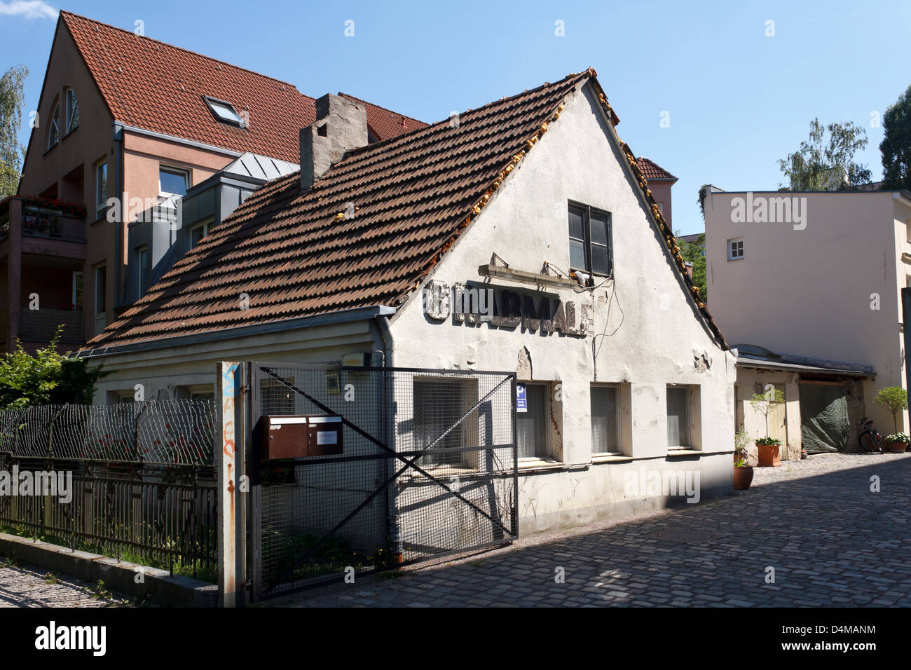 Berlin Deutschland Das Alteste Haus Reinickendorf Stockfoto