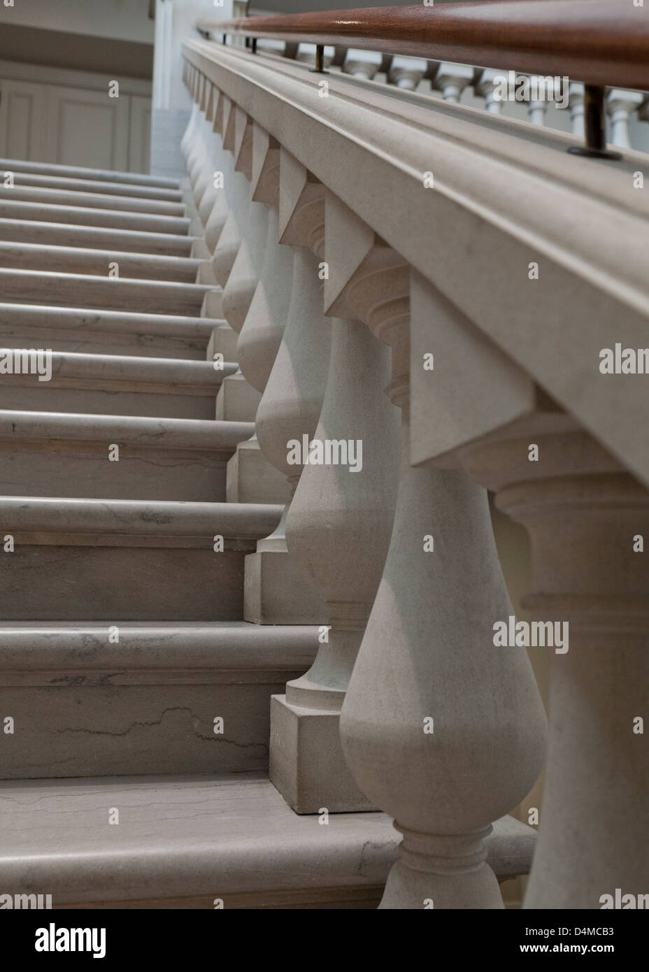 Stein-Treppe Stockfoto