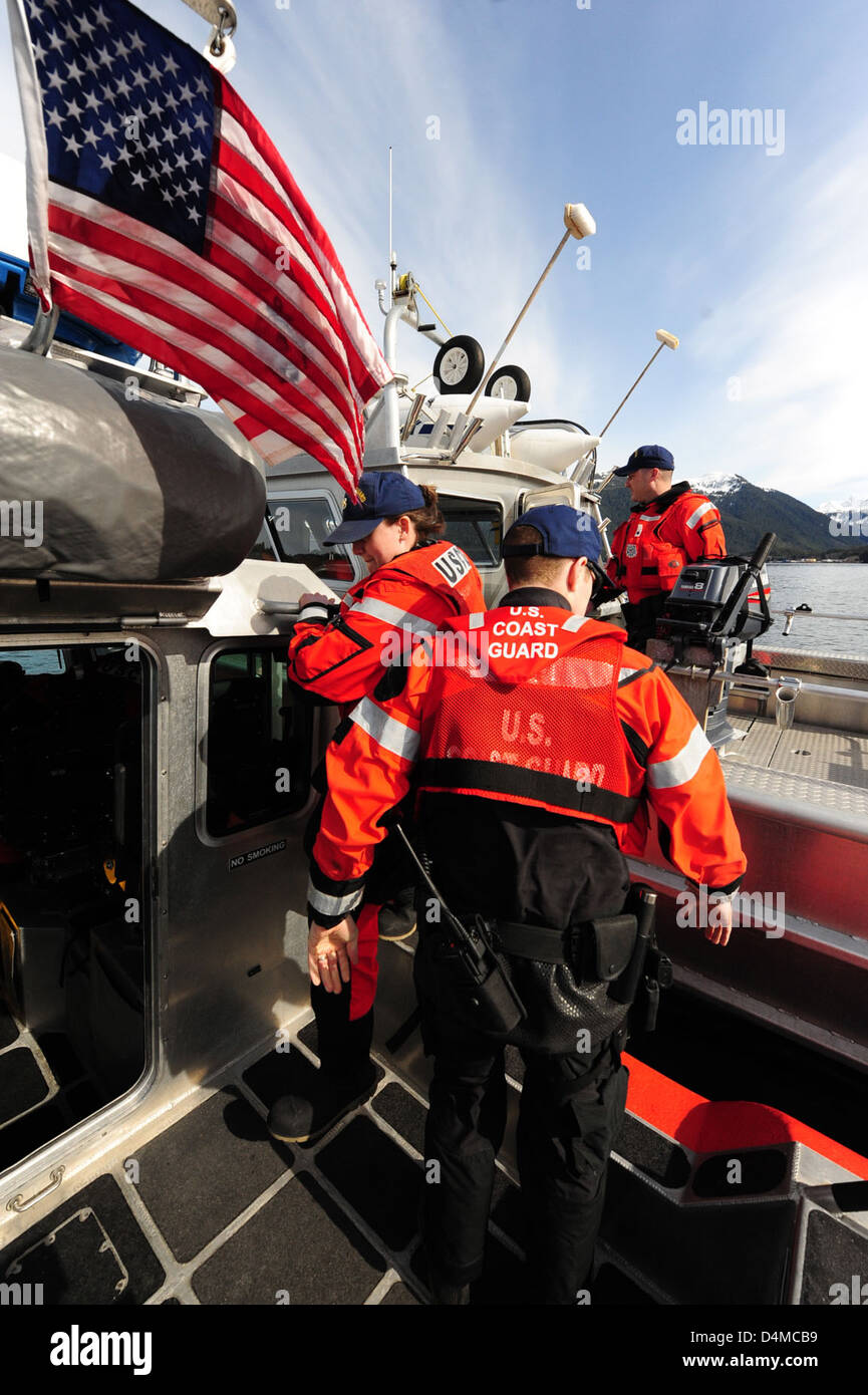 Ketchikan, Juneau Sektor Besuch Sitka-Station Stockfoto