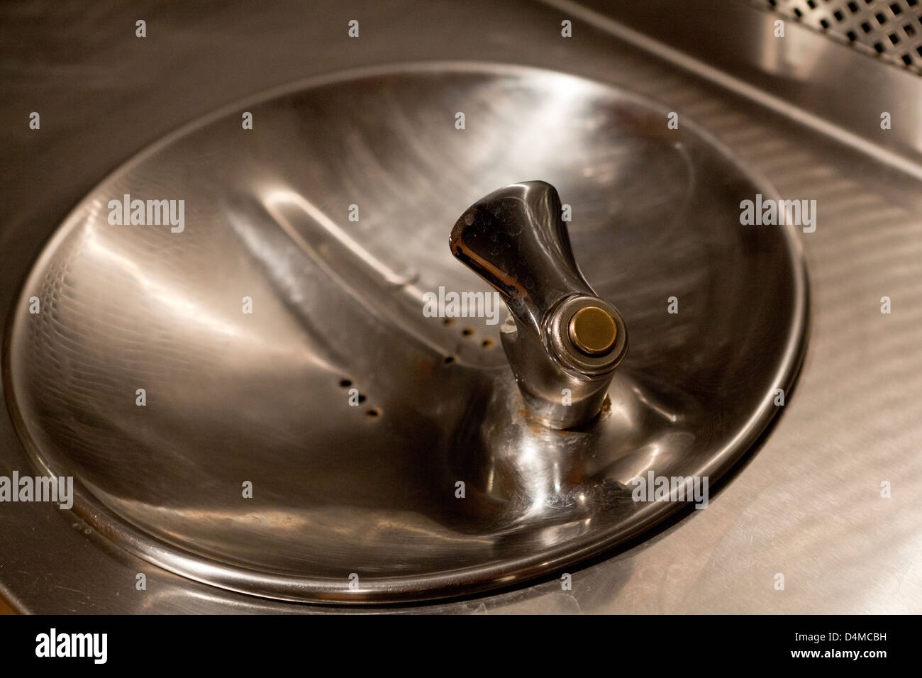 Öffentliche Brunnen (Brunnen - USA Stockfoto