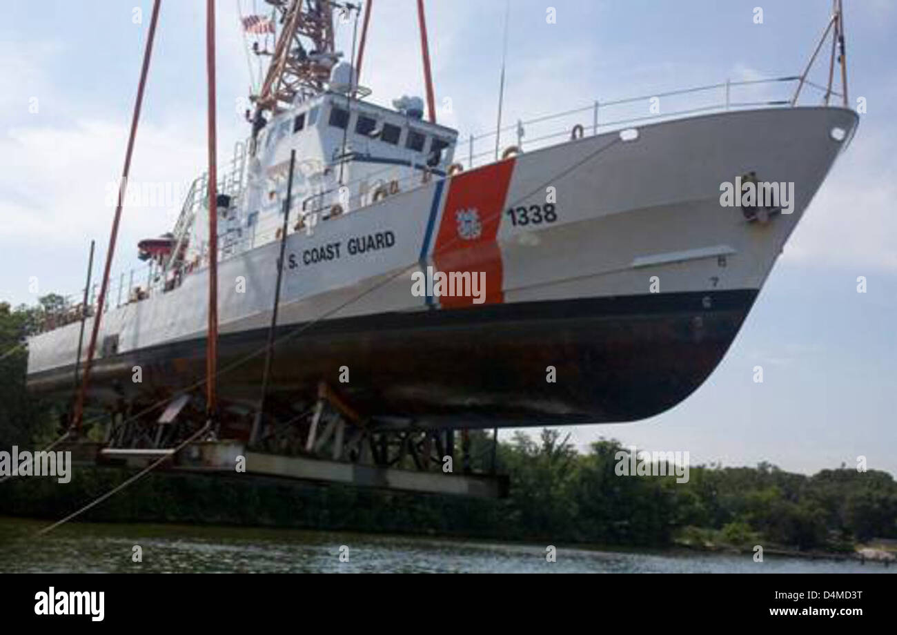 Coast Guard Cutter Grand Isle Stockfoto