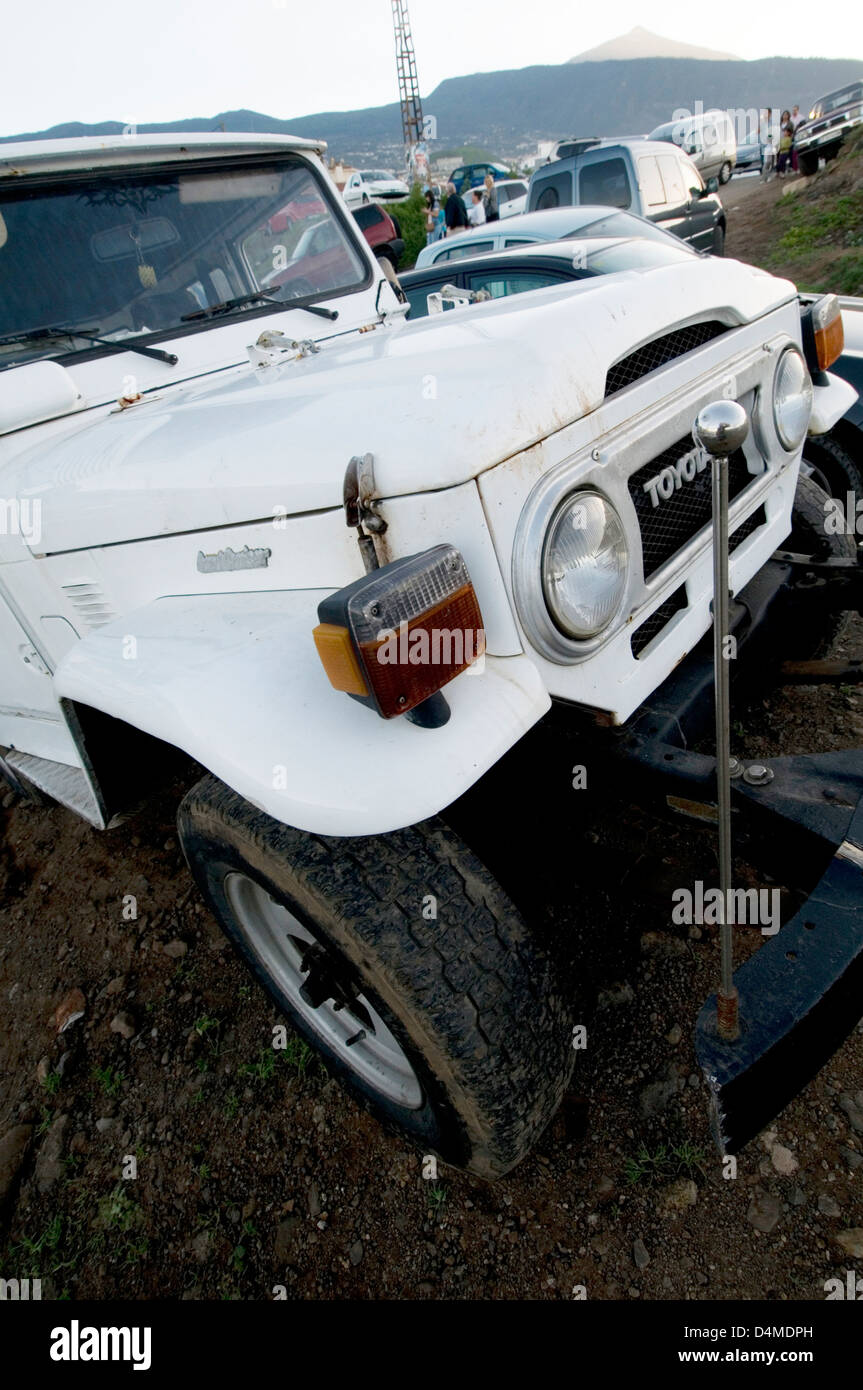 Toyota Ruiser land crusier Jeep Jeep off Roader, 4 X 4 4 * 4 4 x 4 Stockfoto