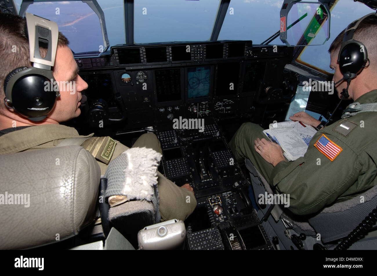 HC-130J Hercules-Flugzeuge Stockfoto