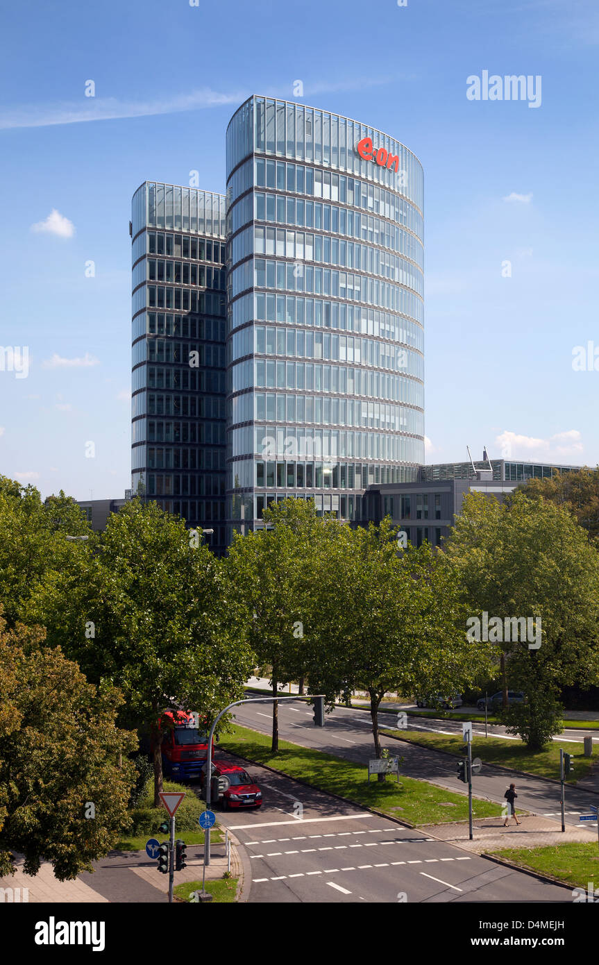 Essen, Deutschland, E.ON Ruhrgas-zentrale Stockfoto