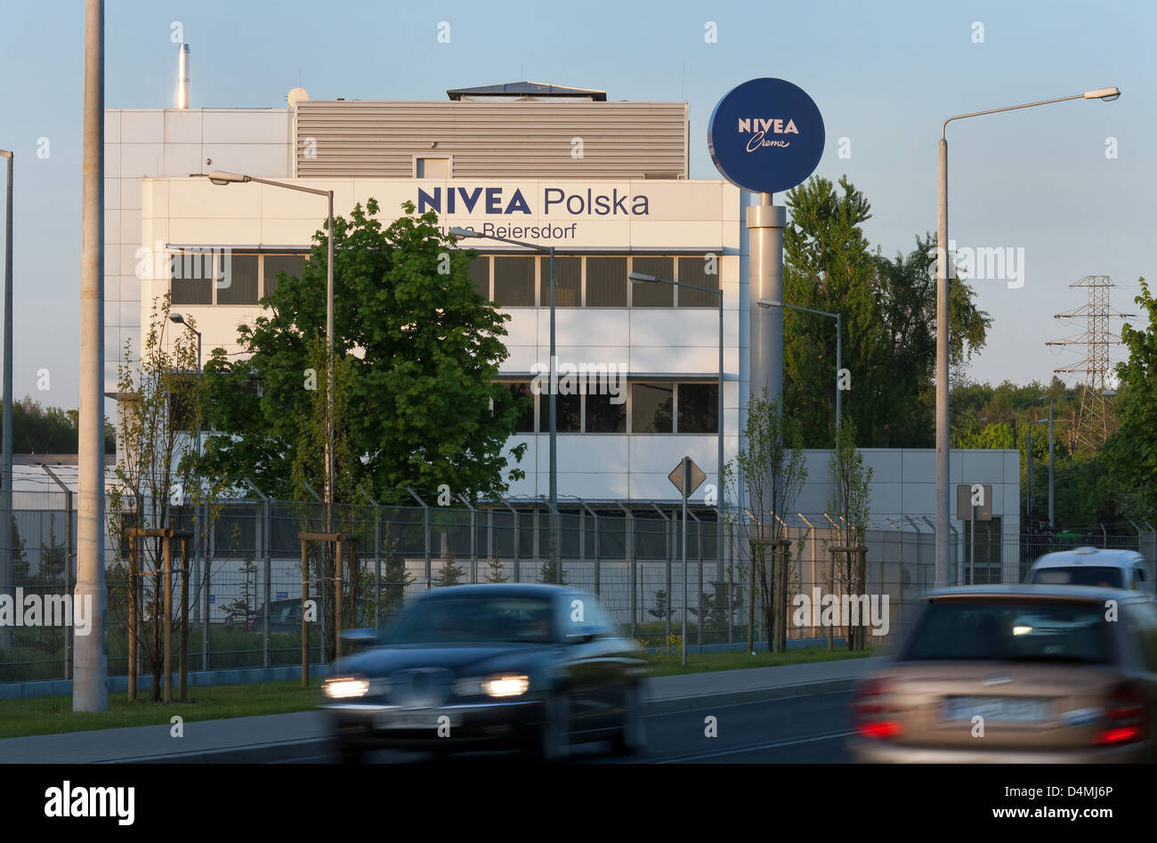 Posen, Polen, Sitz der NIVEA Polska Sp Z oo Stockfoto